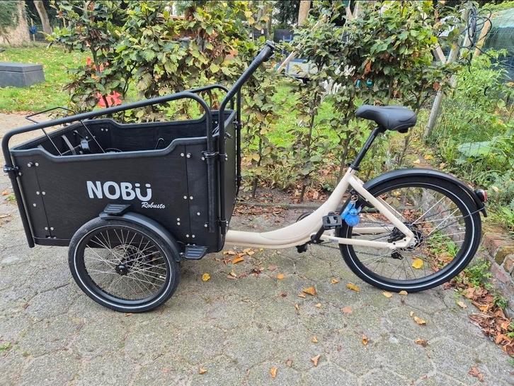 NOBÜ ROBUSTO, Fietsen en Brommers, Fietsen | Bakfietsen, Zo goed als nieuw, Ophalen