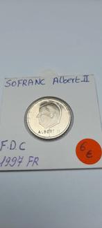 Albert ll 50 francs 1997 FDC français, Timbres & Monnaies, Enlèvement ou Envoi