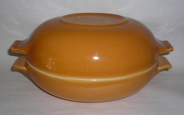 BOCH FRERES LA LOUVIERE REEKS COCKTAIL COCOTTE DOUBLE 4/1962, Antiek en Kunst, Antiek | Keramiek en Aardewerk, Ophalen of Verzenden