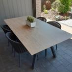 Tuinset in perfecte staat, Tuin en Terras, Ophalen, 4 zitplaatsen, Aluminium, Zo goed als nieuw