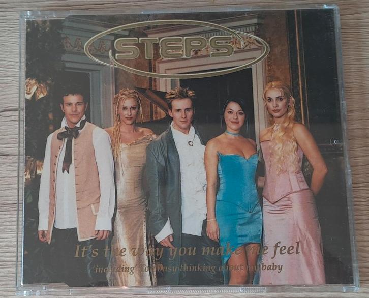 Steps - It's The Way You Make Me Feel, Cd's en Dvd's, Cd Singles, Zo goed als nieuw, Pop, 1 single, Maxi-single, Ophalen of Verzenden