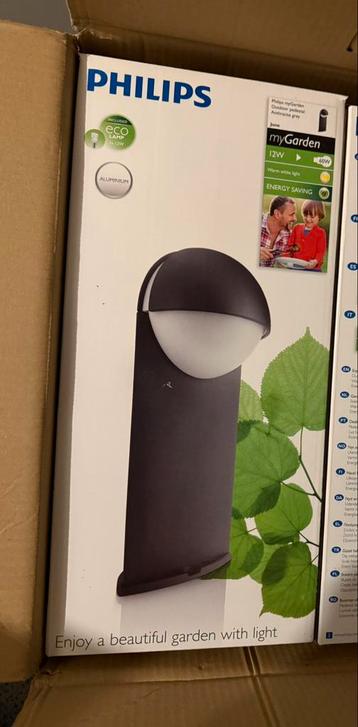 7 stuks Philips buitenlampen My Garden June beschikbaar voor biedingen