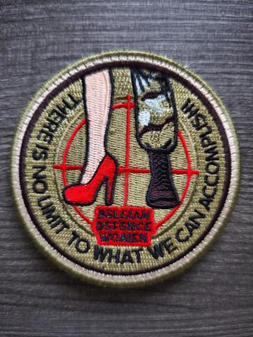 Belgian Defence patch voor dames beschikbaar voor biedingen