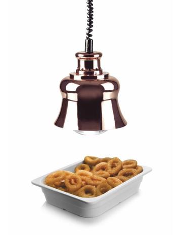 Infrarood warmhoudlamp aluminium | Koperkleur, verstelbaar beschikbaar voor biedingen