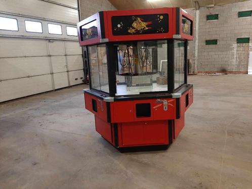 kermis grijpkraan 6 speler lunapark arcadekast, Verzamelen, Automaten | Gokkasten en Fruitautomaten, Gebruikt, Overige munten