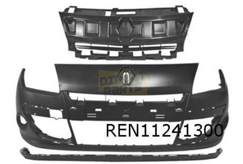 Renault Scenic/Grand Scenic (4/09-11/16) Voorbumper (te spui, Auto-onderdelen, Carrosserie, Bumper, Renault, Voor, Nieuw, Verzenden