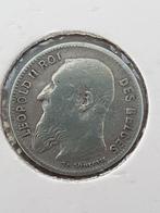 Belgie leopold2 50centiemen 1907.Fr.zilver mooie verzamelmun, Timbres & Monnaies, Monnaies | Asie, Enlèvement ou Envoi