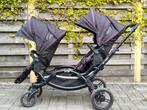 Tweelingbuggy, Kinderen en Baby's, Buggy's, Ophalen, Zo goed als nieuw, Overige merken, Zonnekap