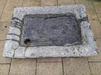 Antieke arduin wasbak, plantenbak, trog 49x69x12cm, Ophalen, Steen, Gebruikt, Minder dan 30 cm