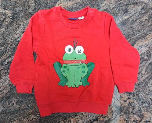 Taille 86-92  Pull rouge grenouille aux yeux écarquillés, Enfants & Bébés, Vêtements de bébé | Taille 86, Comme neuf, Garçon, Pull ou Veste