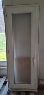 pvc raam 150 x 57 cm, Ophalen, Gevelraam of Ruit, Gebruikt, Minder dan 80 cm