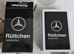 Cartes à jouer Rüttchen Mercedes NEUVES
L'image, Enlèvement ou Envoi, Comme neuf, Carte(s) à jouer