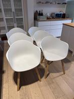 6 stoelen Westwing, Huis en Inrichting, Stoelen, Gebruikt, Wit, Modern, Vijf, Zes of meer stoelen