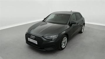 Audi A3 30 TFSI S-Tronic Cuir / Navi / Led / PDC + Caméra, Autos, Cuir, Argent ou Gris, Achat, Entreprise