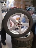 Enzo - Velg - Zilver - 17inch - 7jx17h2 pcd 114,3 et40, Auto-onderdelen, Banden en Velgen, Ophalen of Verzenden, 17 inch, Velg(en)