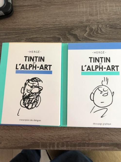 Tintin er l’alph- Art 1 ste uitgave 1986 hardcover, Boeken, Stripverhalen, Zo goed als nieuw, Ophalen of Verzenden