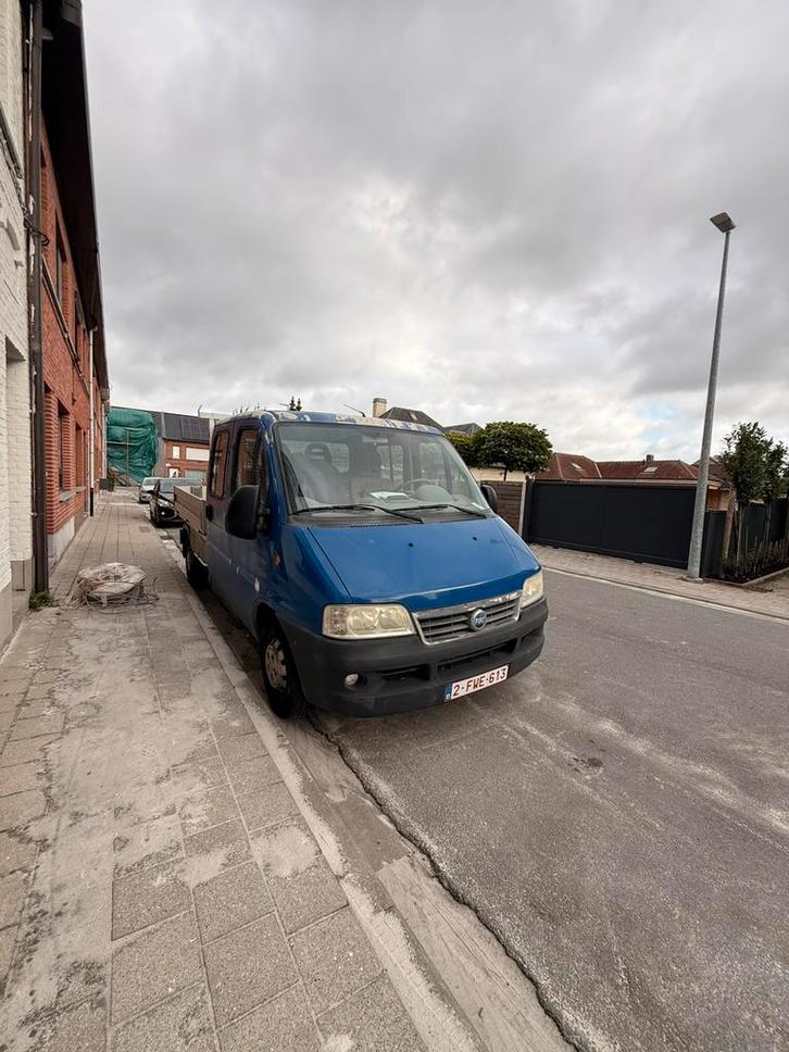 Fiat Ducato camionette met laadbak, Auto's, Fiat, Particulier, Ducato, Diesel, Euro 4, Overige carrosserie, 4 deurs, Handgeschakeld