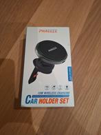 Nieuwe Phreeze Car Holder Set 15W Wireless Charging, Ophalen of Verzenden, Nieuw