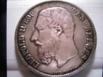 5 Francs Belge munt Leopold 2 van 1870, Postzegels en Munten, Munten | België, Verzenden, Zilver, Zilver