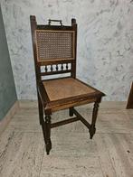 4 chaises vintage style « Henri II » avec tête de lion, Antiquités & Art, Enlèvement