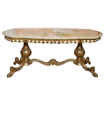 Te koop: Vintage Italiaanse salontafel – Rococo-stijl met On beschikbaar voor biedingen