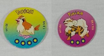 Pokemon Flippo - #16 Pidgey & #59 Arcanine beschikbaar voor biedingen