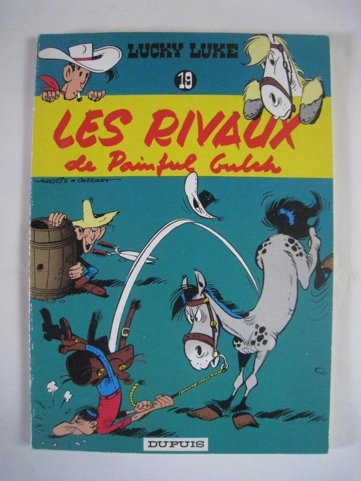 Stripboek Lucky Luke Brooch uit 1969 Dupuis, Boeken, Stripverhalen, Zo goed als nieuw, Eén stripboek, Verzenden
