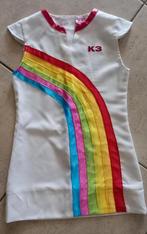 verkleedkleedje K3 Regenboog Kleedje 3 -6 j, Ophalen of Verzenden, Zo goed als nieuw, 104 of kleiner