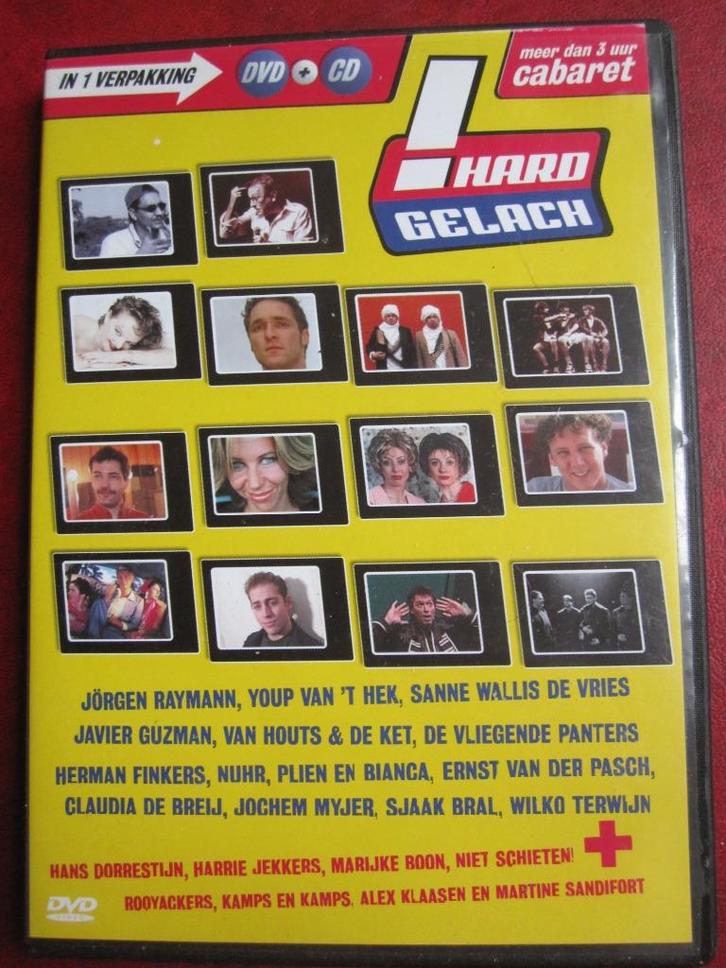 Hard gelach (2 disc), Cd's en Dvd's, Dvd's | Cabaret en Sketches, Zo goed als nieuw, Stand-up of Theatershow, Vanaf 12 jaar, Ophalen of Verzenden