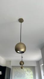3 Lampes de suspension en Laiton, Maison & Meubles, Lampes | Suspensions, Enlèvement, Comme neuf, Autres matériaux, Laiton