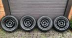 VW GOLF  Set 4x Winterbanden op velg 195 65 R15 T, Auto-onderdelen, Banden en Velgen, Ophalen, Winterbanden, Velg(en)