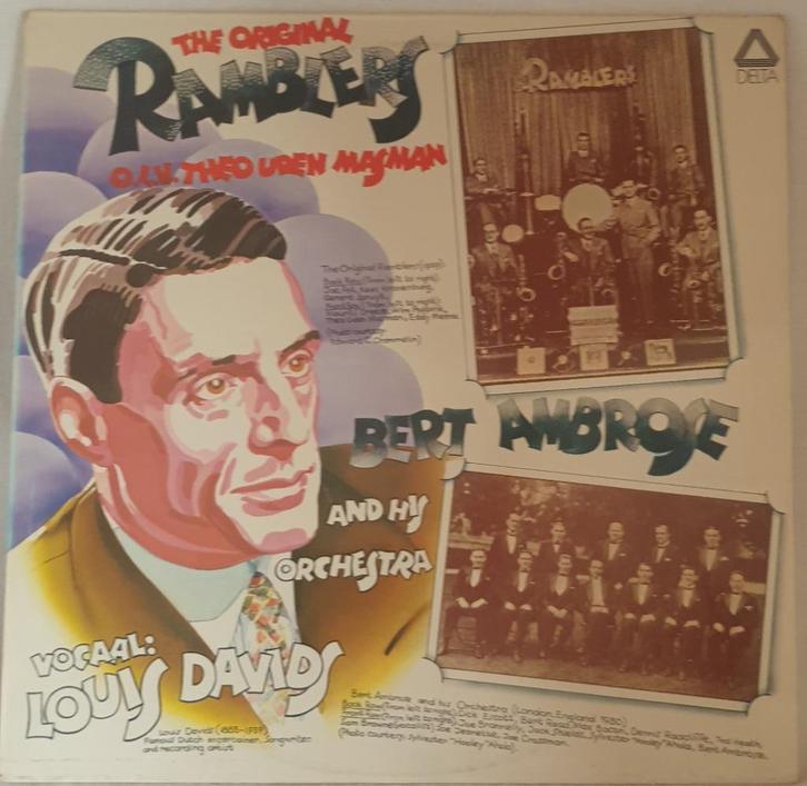 The Original Ramblers, Cd's en Dvd's, Vinyl | Jazz en Blues, Zo goed als nieuw, Jazz en Blues, Voor 1940, 12 inch, Ophalen of Verzenden