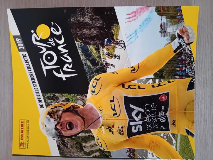 Panini Tour de France 2019, Hobby en Vrije tijd, Stickers en Plaatjes, Zo goed als nieuw, Ophalen of Verzenden