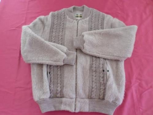 Marboré Plushy vest van pure wol uit de Pyreneeën 48, Kleding | Heren, Jassen | Winter, Zo goed als nieuw, Maat 48/50 (M), Beige