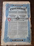 Oude aandelen concordia, Ophalen of Verzenden
