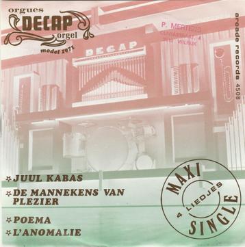 45T: Decap Orgel: EP: Mannekens van plezier / Juul Kabas