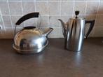 Vintage waterketel en koffiekan, Ophalen