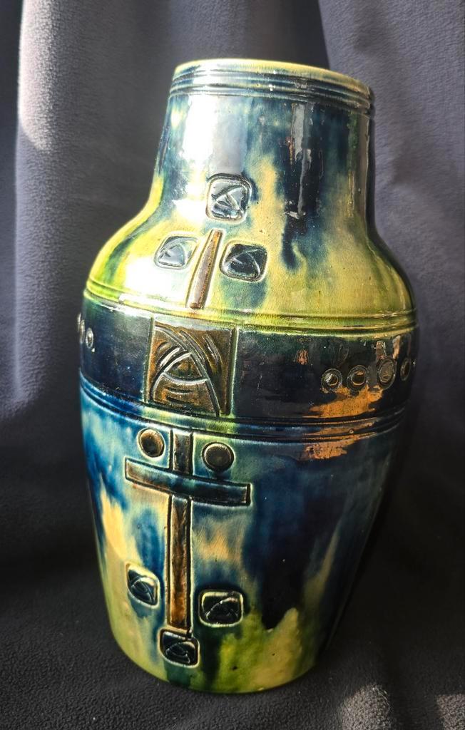 Art Deco vaas uit de jaren 30, Antiek en Kunst, Antiek | Keramiek en Aardewerk, Ophalen of Verzenden