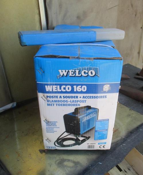 Welco 160 lasapparaat, Doe-het-zelf en Bouw, Gereedschap | Lasapparaten, Nieuw, Elektroden, 150 tot 250 ampère, Ophalen