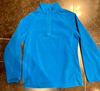 Lichtblauwe fleece halve rits medium herfst lente, Ophalen, Zo goed als nieuw