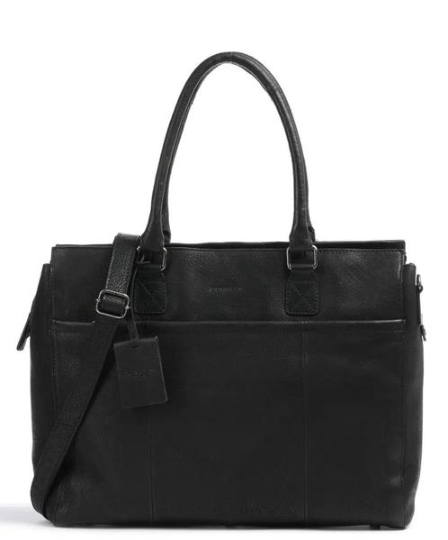 Sac Burkeley Antique Avery 15″ cuir grainé noir, Bijoux, Sacs & Beauté, Sacs | Sacs Femme, Comme neuf, Noir, Enlèvement ou Envoi