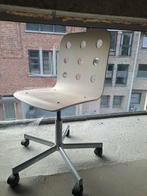 Bureaustoel, Huis en Inrichting, Ophalen, Gebruikt, Wit, Bureaustoel