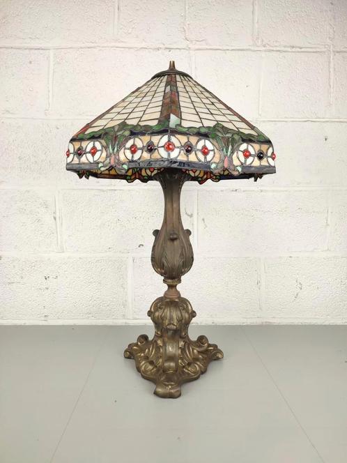 Zeer grote Tiffany lamp, Antiek en Kunst, Antiek | Verlichting, Ophalen