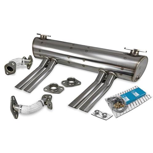 VW Vintage Speed ​​Abarth uitlaat met voorverwarmde risers, Auto diversen, Auto-accessoires, Nieuw, Ophalen of Verzenden