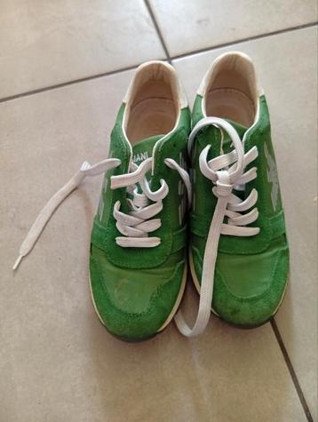 Schoenen Armani groen , 1 maal gedragen  beschikbaar voor biedingen
