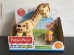 Fisher-Price Little People Giraf / Giraffe, Kinderen en Baby's, Speelgoed | Fisher-Price, Verzenden, Zo goed als nieuw, Speelset