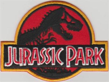 Jurassic Park stoffen opstrijk patch embleem #1 beschikbaar voor biedingen