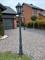 2 stuks lantaarnpalen., Tuin en Terras, Buitenverlichting, Ophalen, Gebruikt, Staal, Staande lamp