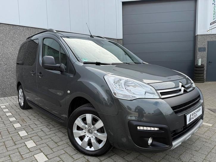 Citroën Berlingo 1.2 Benzine Navi Camera 5 Zitplaatsen, Auto's, Citroën, Bedrijf, Te koop, Berlingo, Benzine, Euro 6, Handgeschakeld