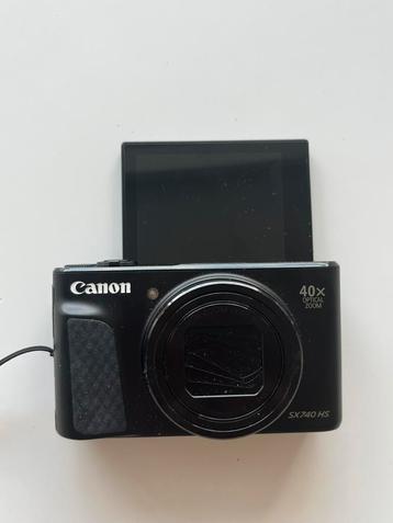 Canon 740 hs camera beschikbaar voor biedingen